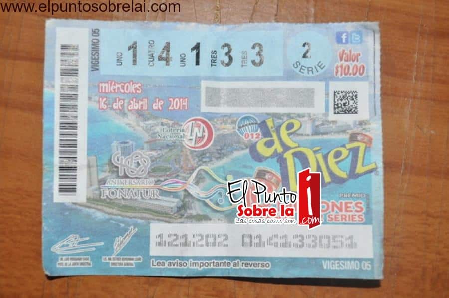 Timadoras dan otro golpe con el clásico boleto de lotería premiado
