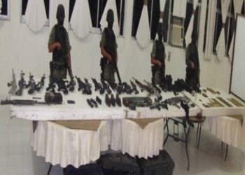 Personal militar aseguró armamento y droga en Cancún, Q. Roo.