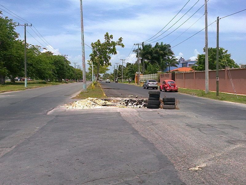 Ya estamos hartos, nadie tapa el bache