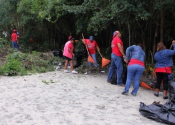 Recupera “brigadas del bienestar” parques y áreas verdes de Cancún
