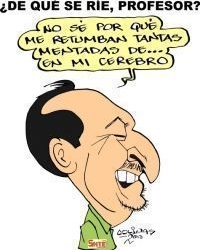 ¿De que se ríe profesor?
