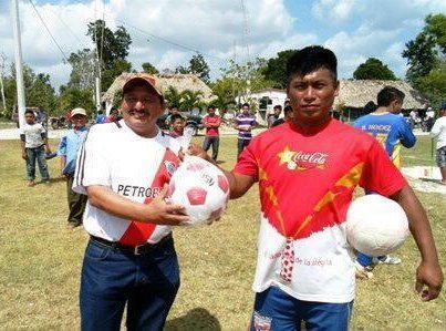 Cuadrangular por 40 aniversario en la comunidad Nueva Esperanza