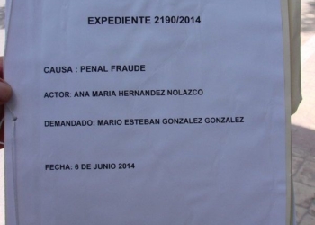 Denuncian por fraude quien el año pasado interpusiera una demanda en contra Sebastián Uc Yam