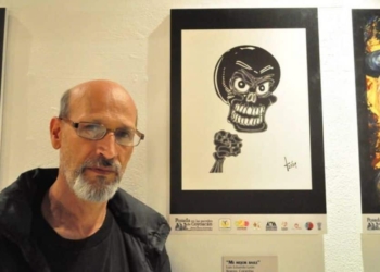 El caricaturista colombiano “León”, ilustra con su valioso aporte esta casa editorial