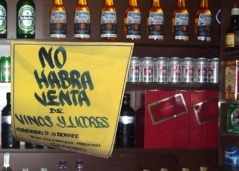La ley seca entrará en vigor a la medianoche del próximo sábado