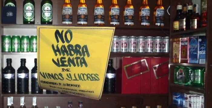 La ley seca entrará en vigor a la medianoche del próximo sábado