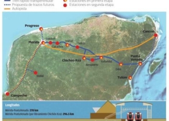 Se invertirán 11 mil mdp en tren transpeninsular