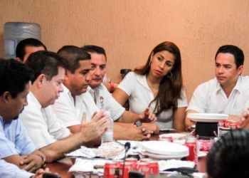 Histórica reunión con transportistas de Cancún: Marybel Villegas