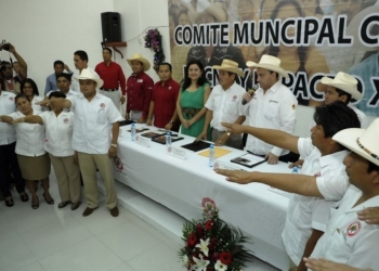 Toma protesta el gobernador Roberto Borge a nueva dirigencia municipal de la Cnc en Solidaridad