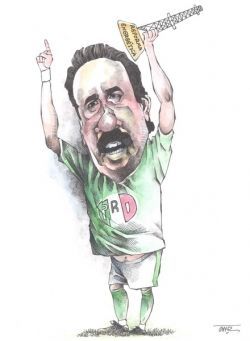 Triunfo de los panzas verdes