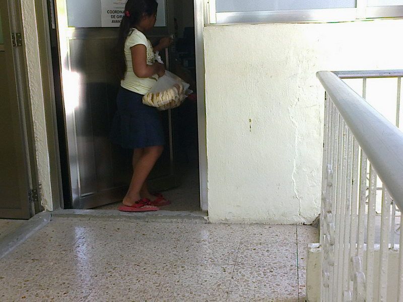 vendedora ambulante