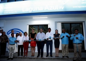 Inauguran instalaciones del sistema de TV, cable e internet «Laguna Azul TV»