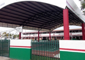 Aulas vacías por intensas lluvias