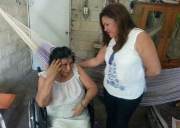 Respaldo de Rosa Adriana Díaz a vecinos de Maxcanú
