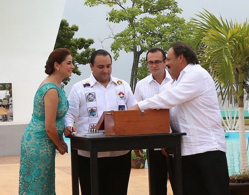 “Hoy refrendamos nuestro compromiso con Quintana Roo”, Abuxapqui