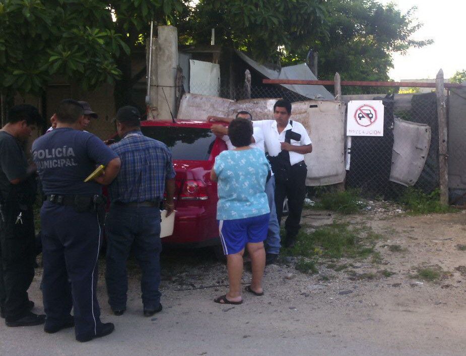Clausuran una bodega clandestina de auto-partes en Chetumal
