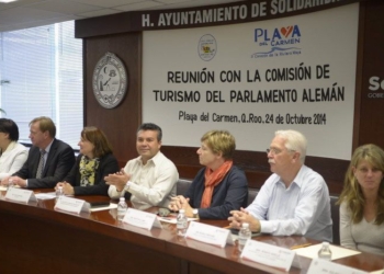 Recibe Mauricio Góngora Comisión  de turismo del parlamento alemán y diplomáticos