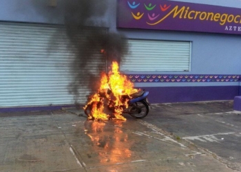 En cenizas queda un “caballo de acero” en la Payo
