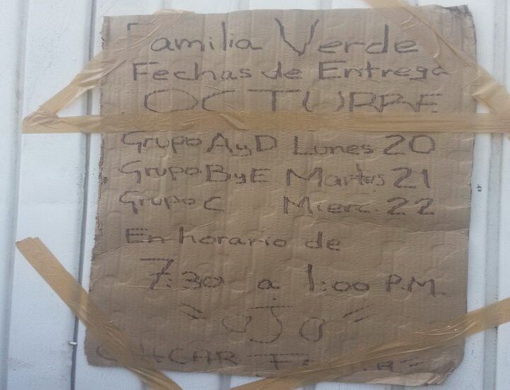 Fueron por su vale de despensa, no para escuchar las “sandeces” de Remby