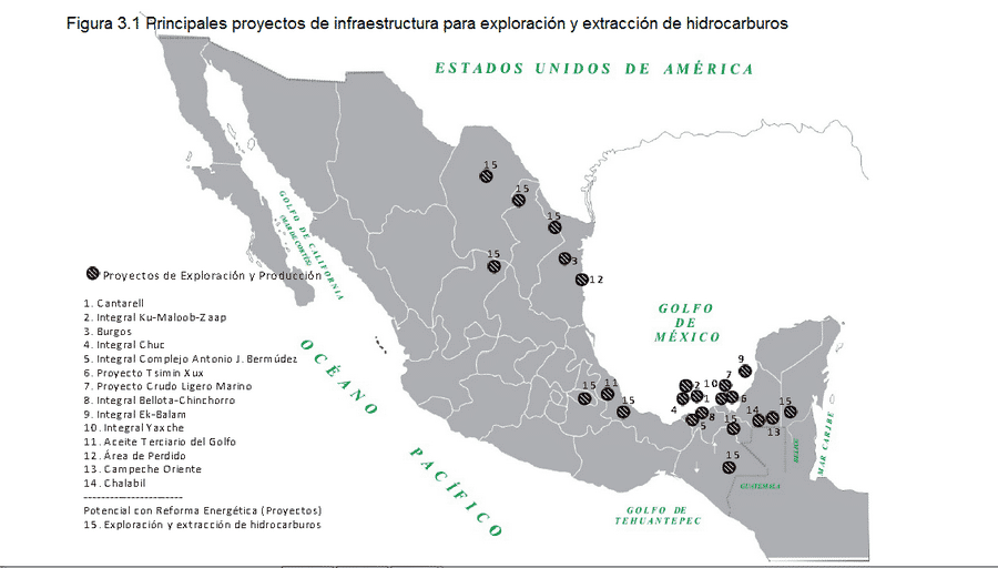 Extracción de Petróleo en Quintana Roo; Prevé pocos beneficios para la Zona Limítrofe.