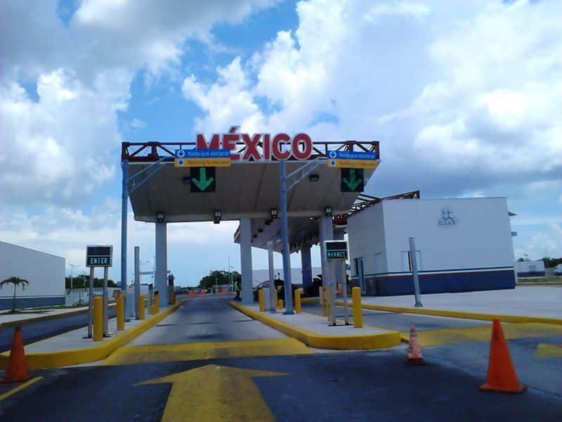 SAGARPA refuerza las medidas de seguridad en el puente internacional “ Chactemal”