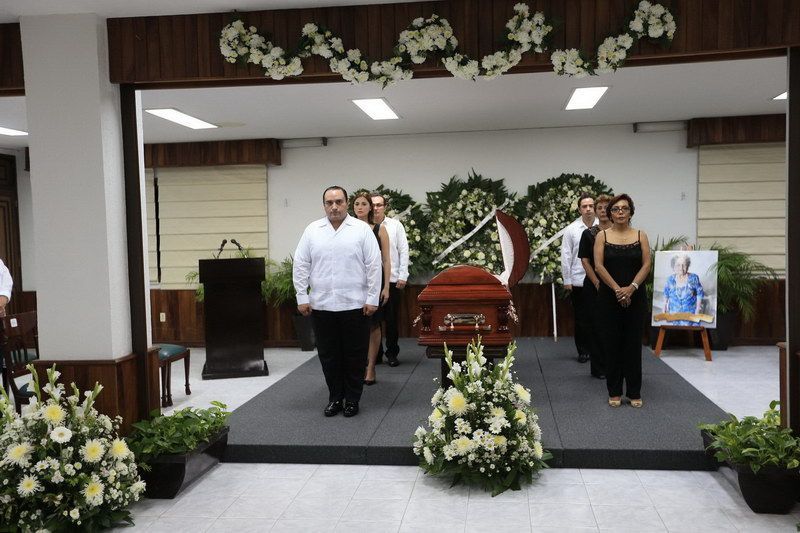 Funeral de Estado para “Doña Toñita”, pilar indiscutible del Quintana Roo que hoy gozamos