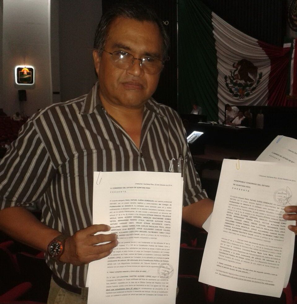 Abogados del estado piden salida de magistrados del Poder Judicial de Quintana Roo