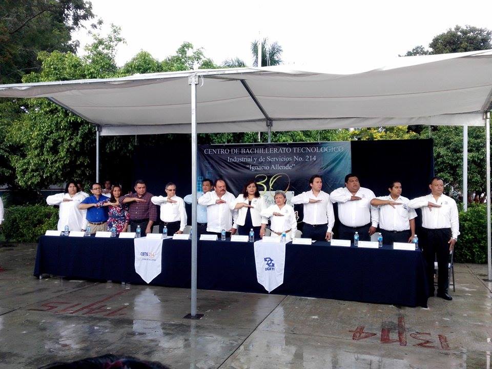 Celebra CBTIS 214, “Ignacio Allende”, 30 años de formar valores