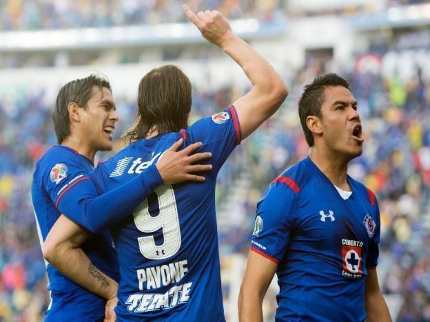 Cruz Azul masacra 4-0 al líder América en el Clásico Joven