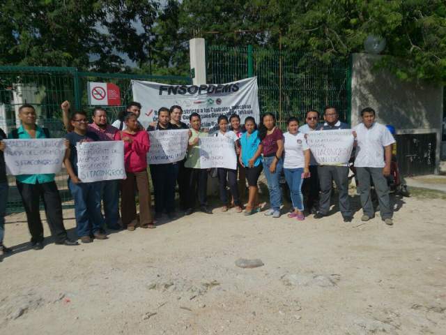 Inicia CONALEP paros escalonados en pro de hacer valer sus derechos laborales