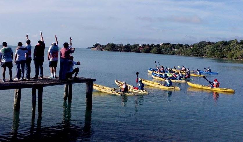 Da Eduardo Espinosa Abuxapqui disparo de salida al “Triatlon Desafío Calderitas 2014”