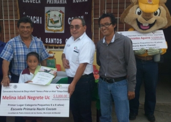 Bacalar hace historia ganando por primera vez el concurso nacional “Vamos a Pintar un Árbol”