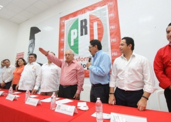 Refuerza el revolucionario Institucional su Organización