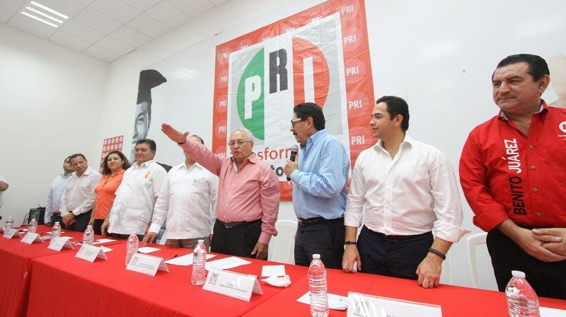 Refuerza el revolucionario Institucional su Organización