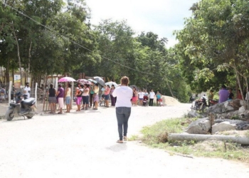Habitantes de Cristo Rey agradecen el compromiso de Mauricio Góngora