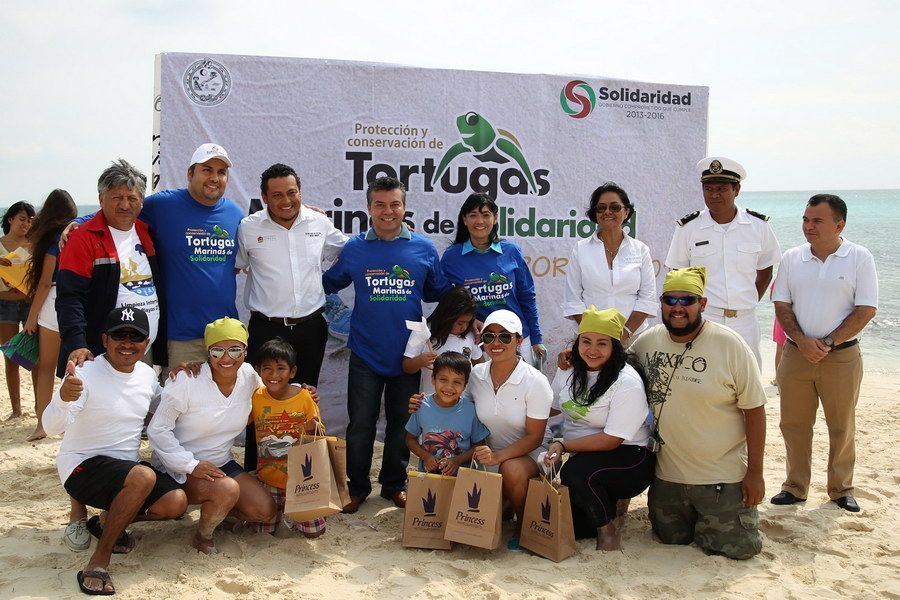 Clausura Mauricio Góngora la temporada 2014 de Protección y Conservación de Tortugas Marinas