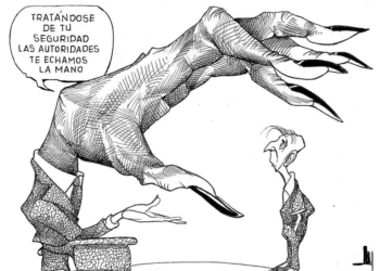LUY: Mano amiga #caricatura