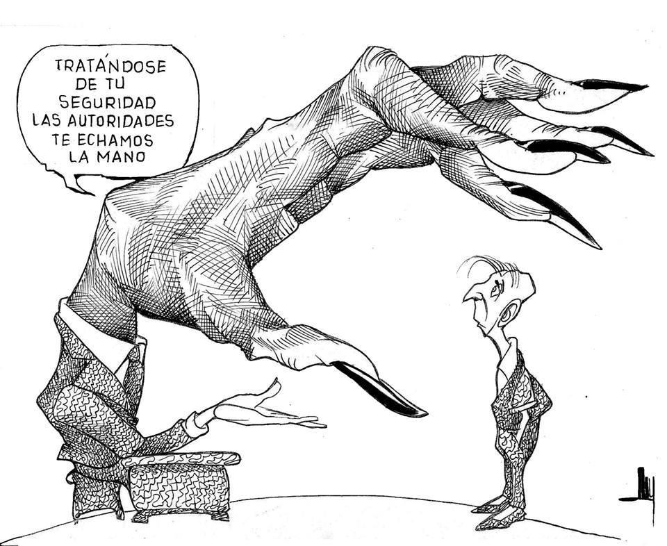 LUY: Mano amiga #caricatura