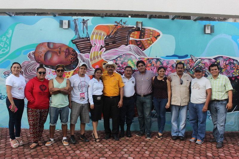 Representan la riqueza natural e histórica de Bacalar a través del arte