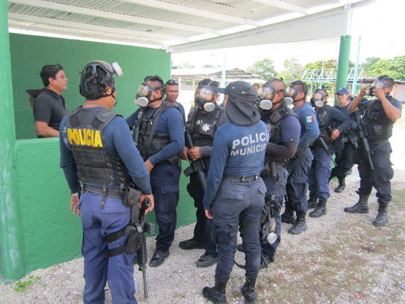 Policía Municipal capitalina realiza prácticas de alta especialización