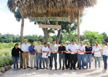 Inauguran parador eco-turístico en Bacalar