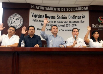 Se realiza vigésima novena sesión de cabildo de Solidaridad