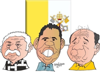 COLINAS: Trio #caricatura