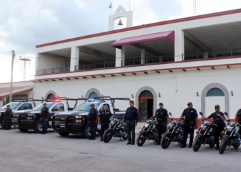 Se fortalece la policía municipal de Bacalar