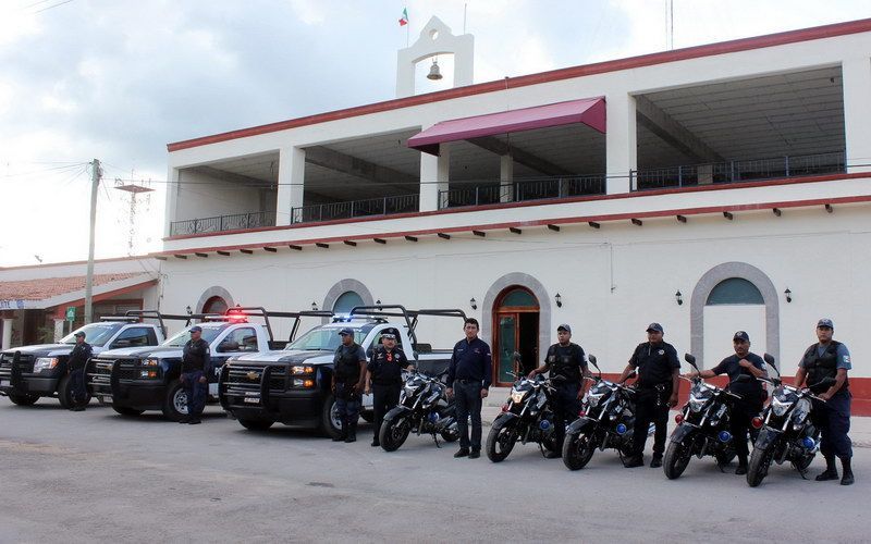 Se fortalece la policía municipal de Bacalar