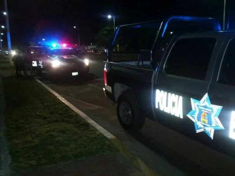 Reportan en “Las Granjas” grupo de hombres armados en vehículo. La Policía sólo aseguró la unidad motriz