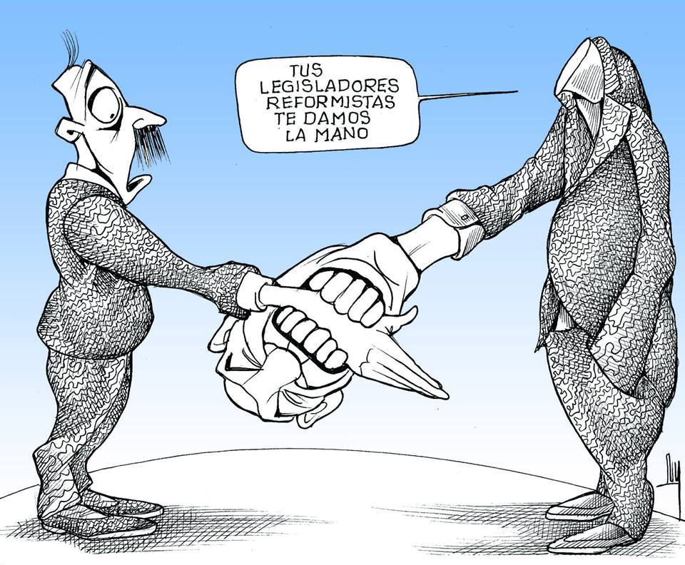 LUY: Legisladores amigos #caricatura