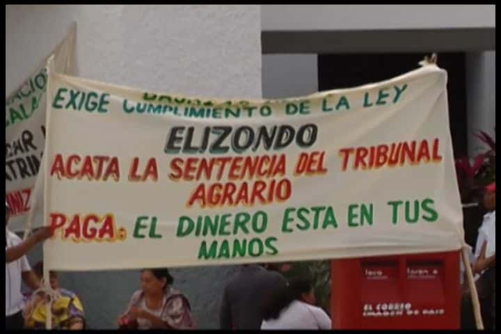 Se “amachinan” ejidatarios de Bacalar contra la SCT por falta de pago