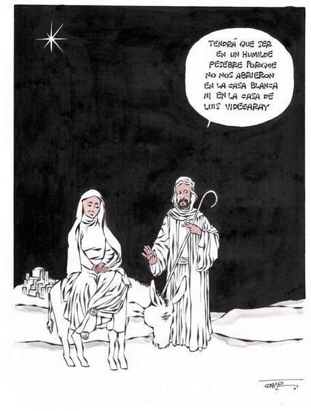 OMAR: Pidiendo limosna #caricatura