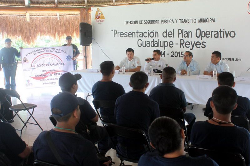 Dan a conocer el Plan Operativo Guadalupe Reyes 2014 en Bacalar